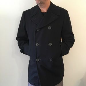 Vintage Navy Pea Coat